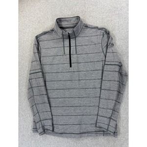 Lululemon Athletica TECH‎ Performance 1/2 Zip Pullover (Men's XL) Silver